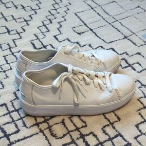 Cole Haan White Leather Sneakers